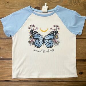 Butterfly Spread Kindness shirt, youth XL